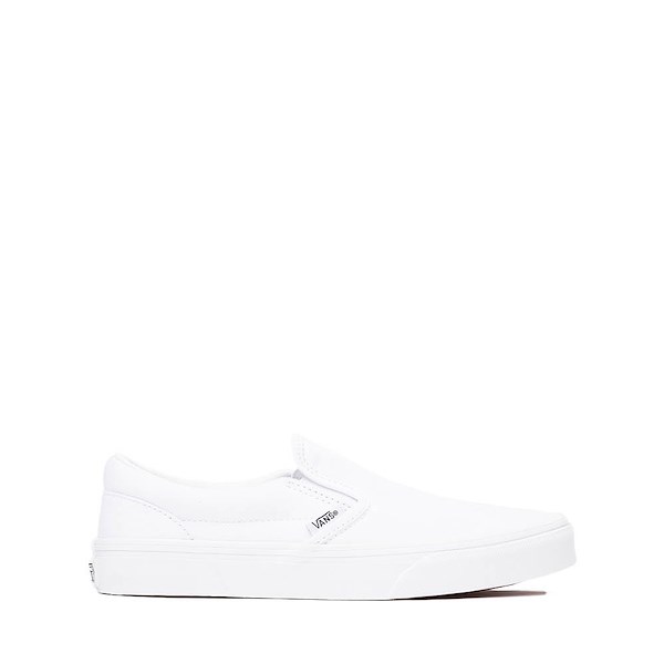 Vans Slip-On Skate Shoe - Big Kid - White
