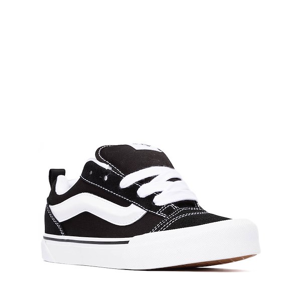 Vans Knu Skool Skate Shoe - Big Kid - Black / White