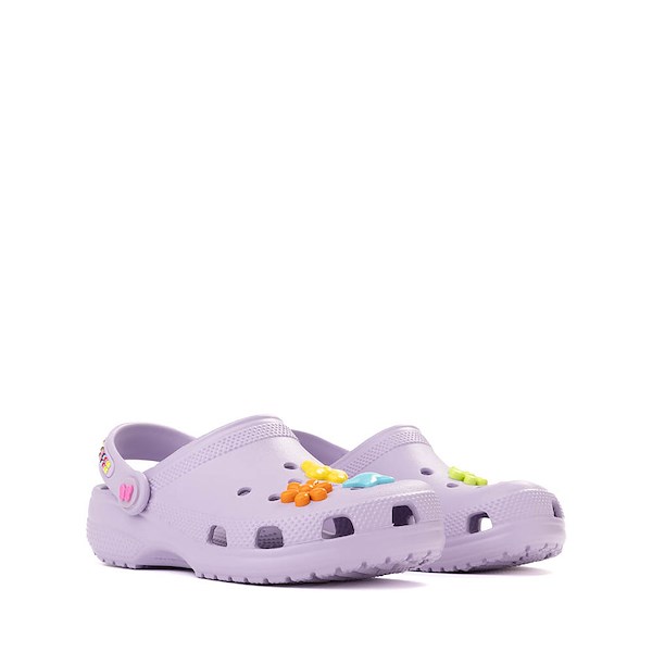 alternate view Crocs Classic Friendship Bracelet Clog - Little Kid / Big Kid - LavenderALT5