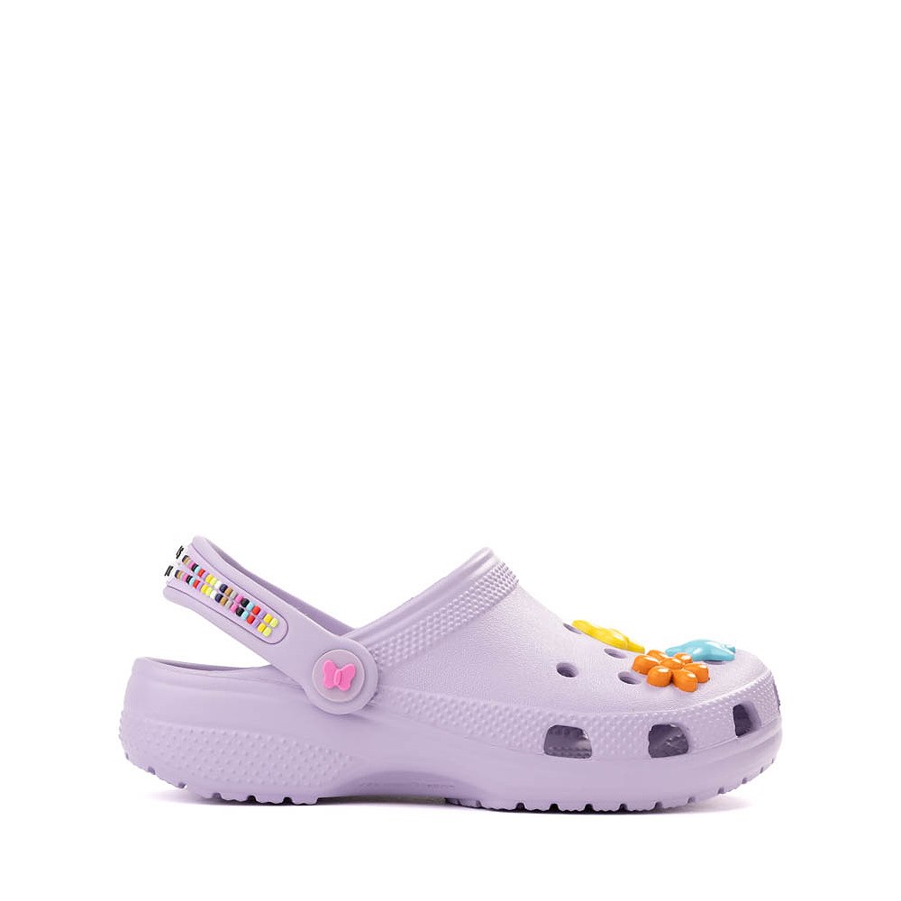 Crocs Classic Friendship Bracelet Clog - Little Kid / Big Kid - Lavender