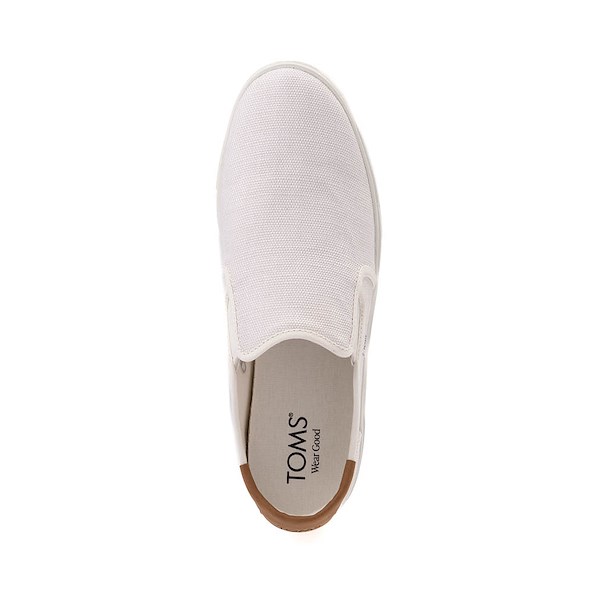 alternate view Mens TOMS Baja 2.0 Slip-On Casual Shoe - WhiteALT2