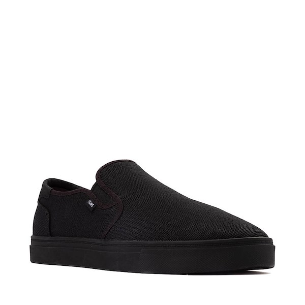 alternate view Mens TOMS Baja 2.0 Slip-On Casual Shoe - Black MonochromeALT5