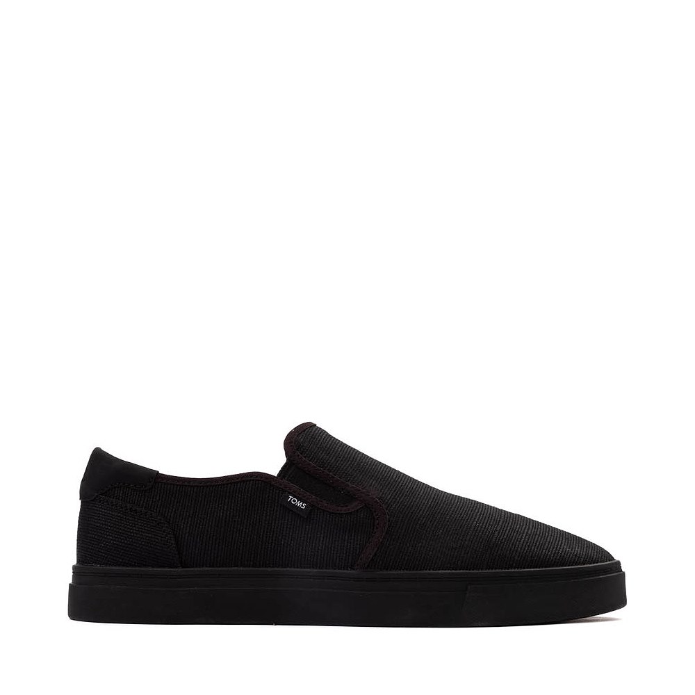 Mens TOMS Baja 2.0 Slip-On Casual Shoe - Black Monochrome