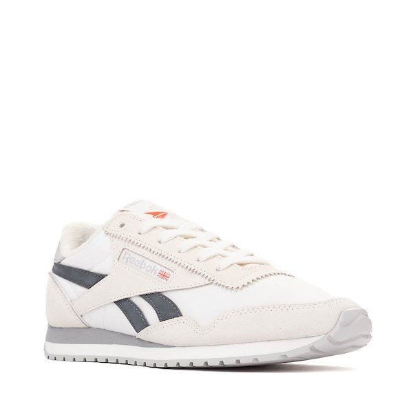 alternate view Womens Reebok Classic AZ Athletic Shoe - Chalk / Chalk / Grey 5ALT5