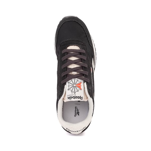 alternate view Womens Reebok Classic AZ Athletic Shoe - Washed Black / Washed Black / ChalkALT2