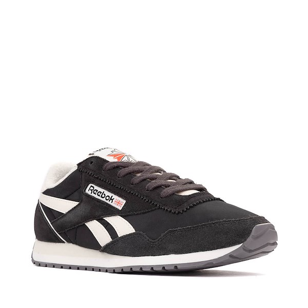 alternate view Womens Reebok Classic AZ Athletic Shoe - Washed Black / Washed Black / ChalkALT5