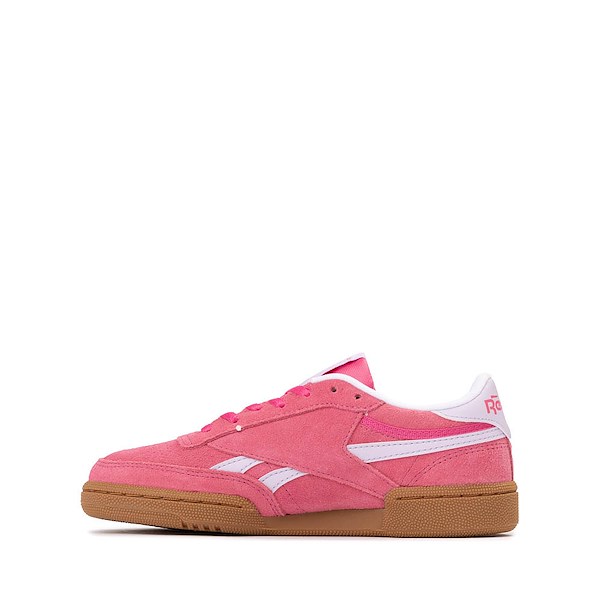 alternate view Reebok Club C Revenge Athletic Shoe - Big Kid - Pink / PurpleALT1