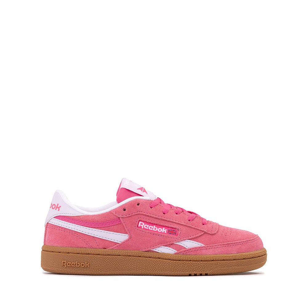 Reebok Club C Revenge Athletic Shoe - Big Kid - Pink / Purple