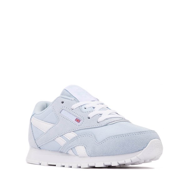 alternate view Reebok Classic Nylon Athletic Shoe - Little Kid - Glass BlueALT5