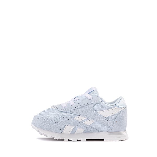 alternate view Reebok Classic Nylon Athletic Shoe - Baby / Toddler - Glass BlueALT1