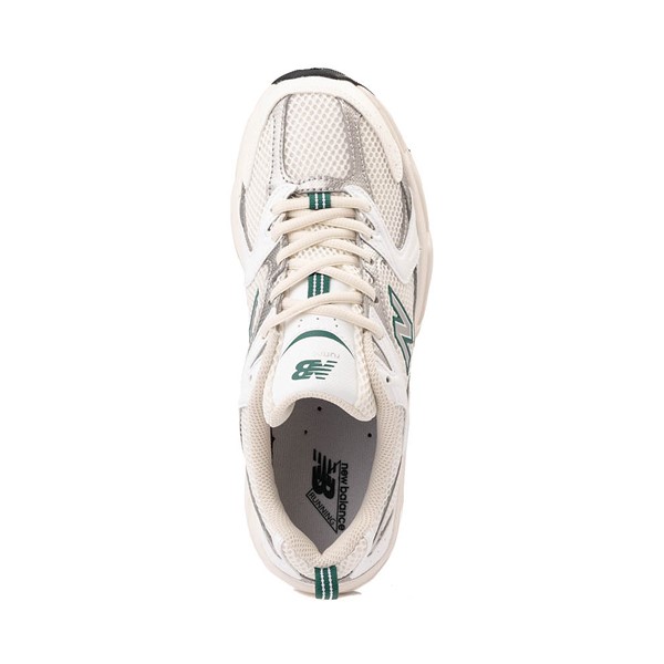 alternate view New Balance 530 Athletic Shoe - Sea Salt / White / Marsh GreenALT2