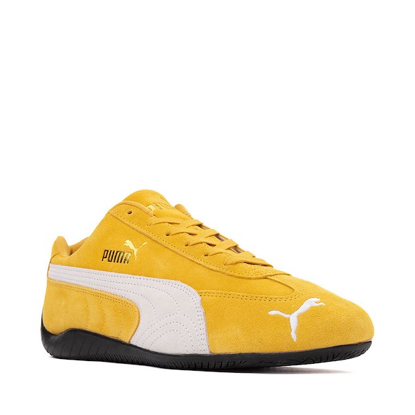 alternate view Mens PUMA Speedcat OG Athletic Shoe - Archive Gold / WhiteALT5