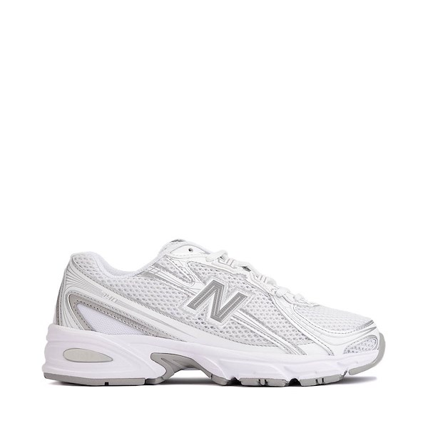 New Balance 740 Athletic Shoe - White / Shadow Grey / Silver Metallic