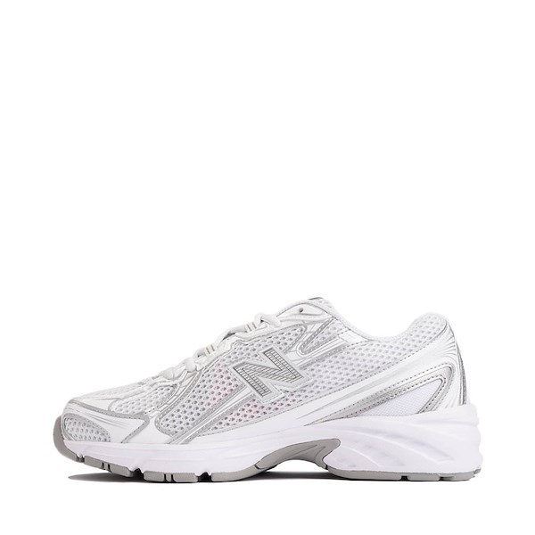 New Balance 740 Athletic Shoe - White / Shadow Grey / Silver Metallic