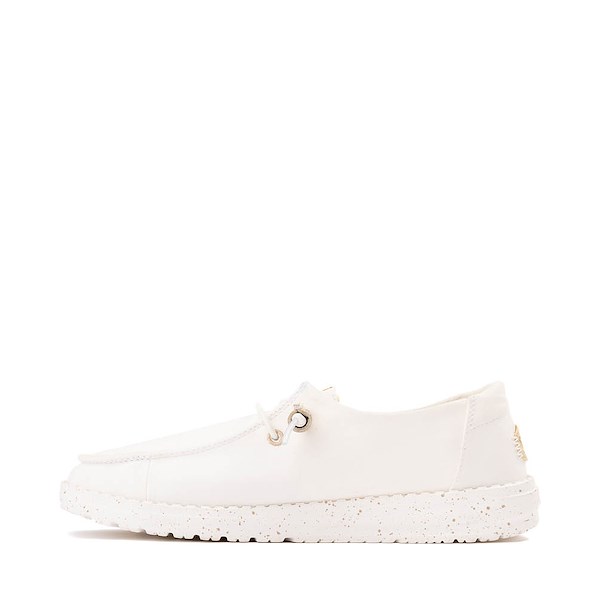 Womens HEYDUDE Wendy Elevated Basics Slip-On Casual Shoe - White