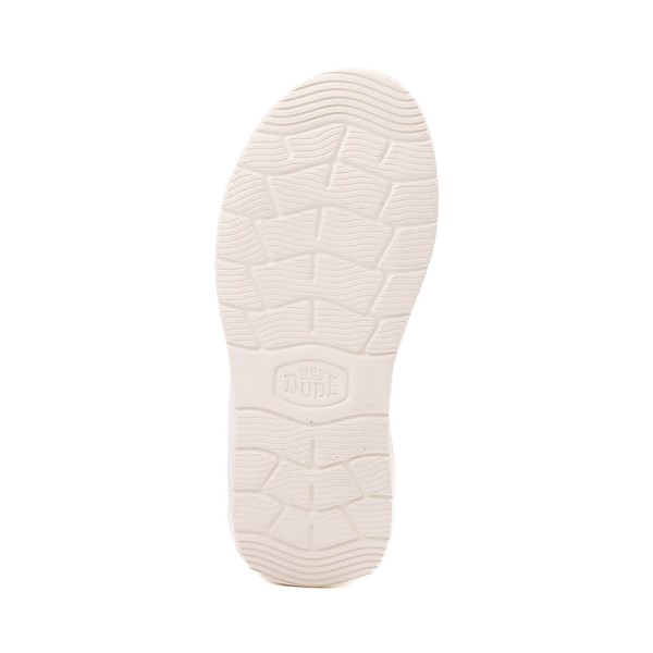 alternate view Womens HEYDUDE Wendy Comf Crochet Slip-On Casual Shoe - Irish CremeALT3