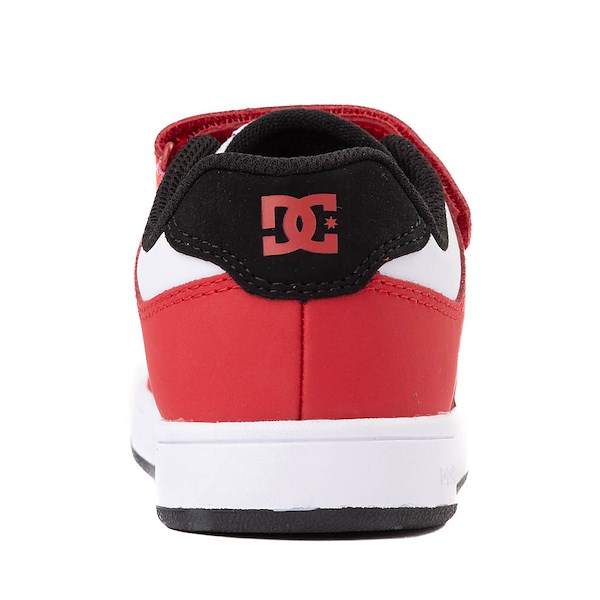alternate view DC Manteca 4 Elastic Skate Shoe - Little Kid / Big Kid - Red / Black / WhiteALT4