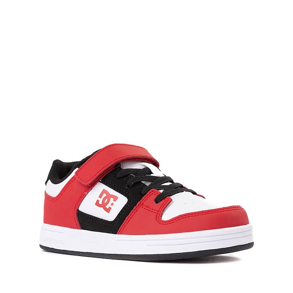 alternate view DC Manteca 4 Elastic Skate Shoe - Little Kid / Big Kid - Red / Black / WhiteALT5