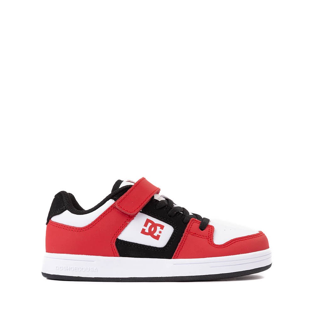 DC Manteca 4 Elastic Skate Shoe - Little Kid / Big Kid - Red / Black / White