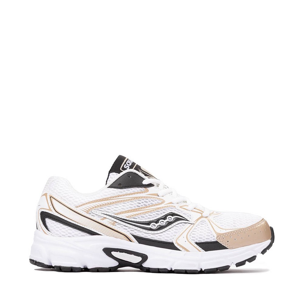 Saucony Ride Millennium Athletic Shoe - White / Gold / Black