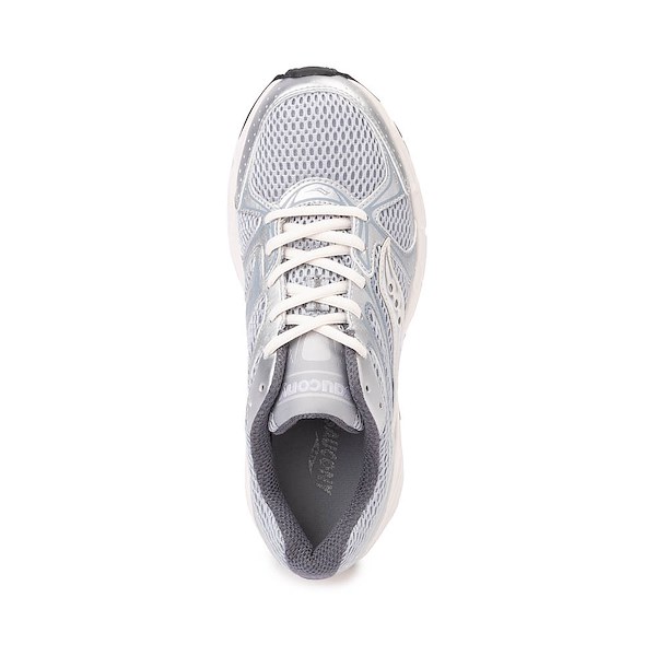 alternate view Womens Saucony Ride Millennium Athletic Shoe - Silver / CreamALT2