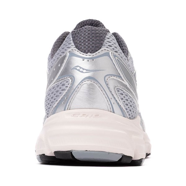 alternate view Womens Saucony Ride Millennium Athletic Shoe - Silver / CreamALT4