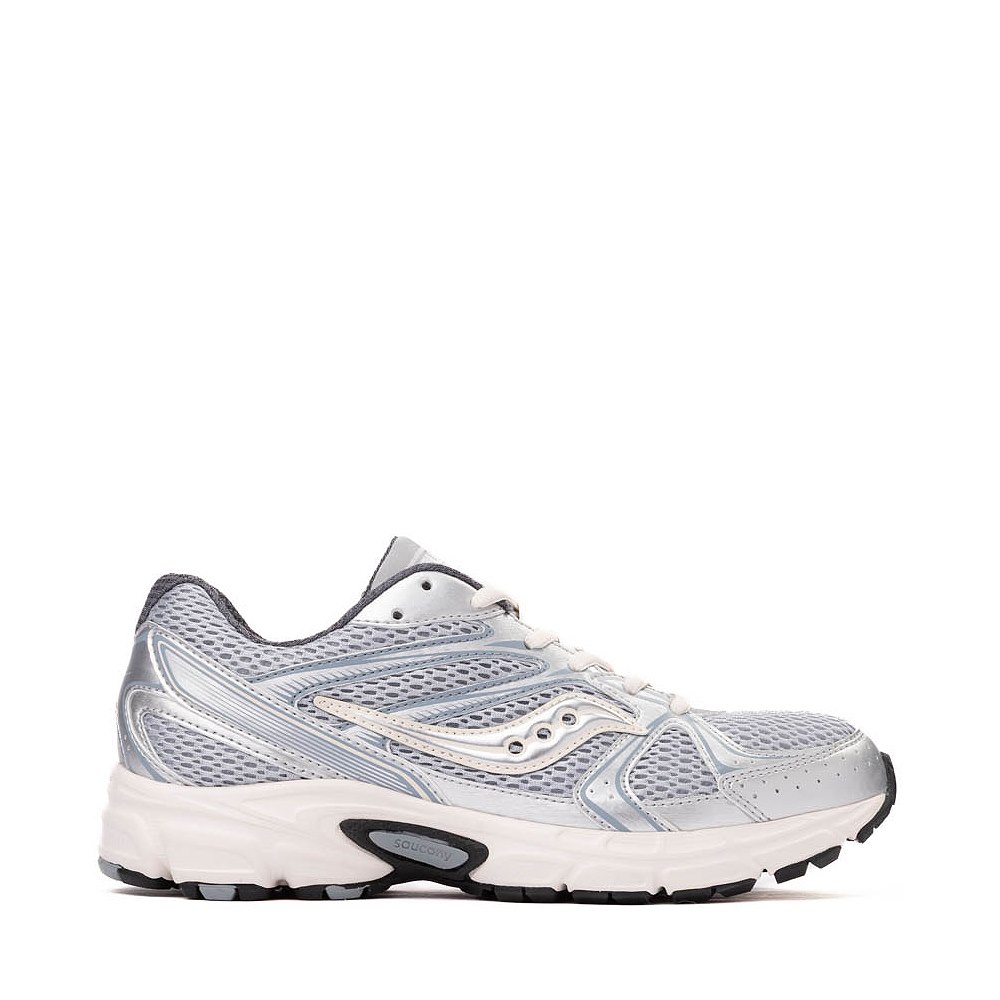 Womens Saucony Ride Millennium Athletic Shoe - Silver / Cream