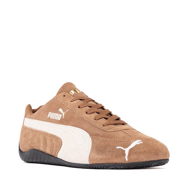 alternate view Mens PUMA Speedcat OG Athletic Shoe - Haute Coffee / Frosted Ivory / BlackALT5