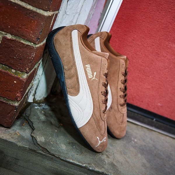alternate view Mens PUMA Speedcat OG Athletic Shoe - Haute Coffee / Frosted Ivory / BlackHERO