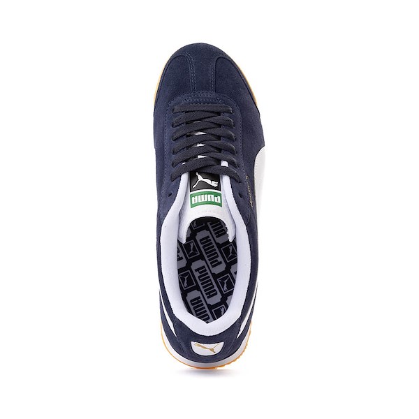 alternate view Mens PUMA Roma Athletic Shoe - New Navy / WhiteALT2