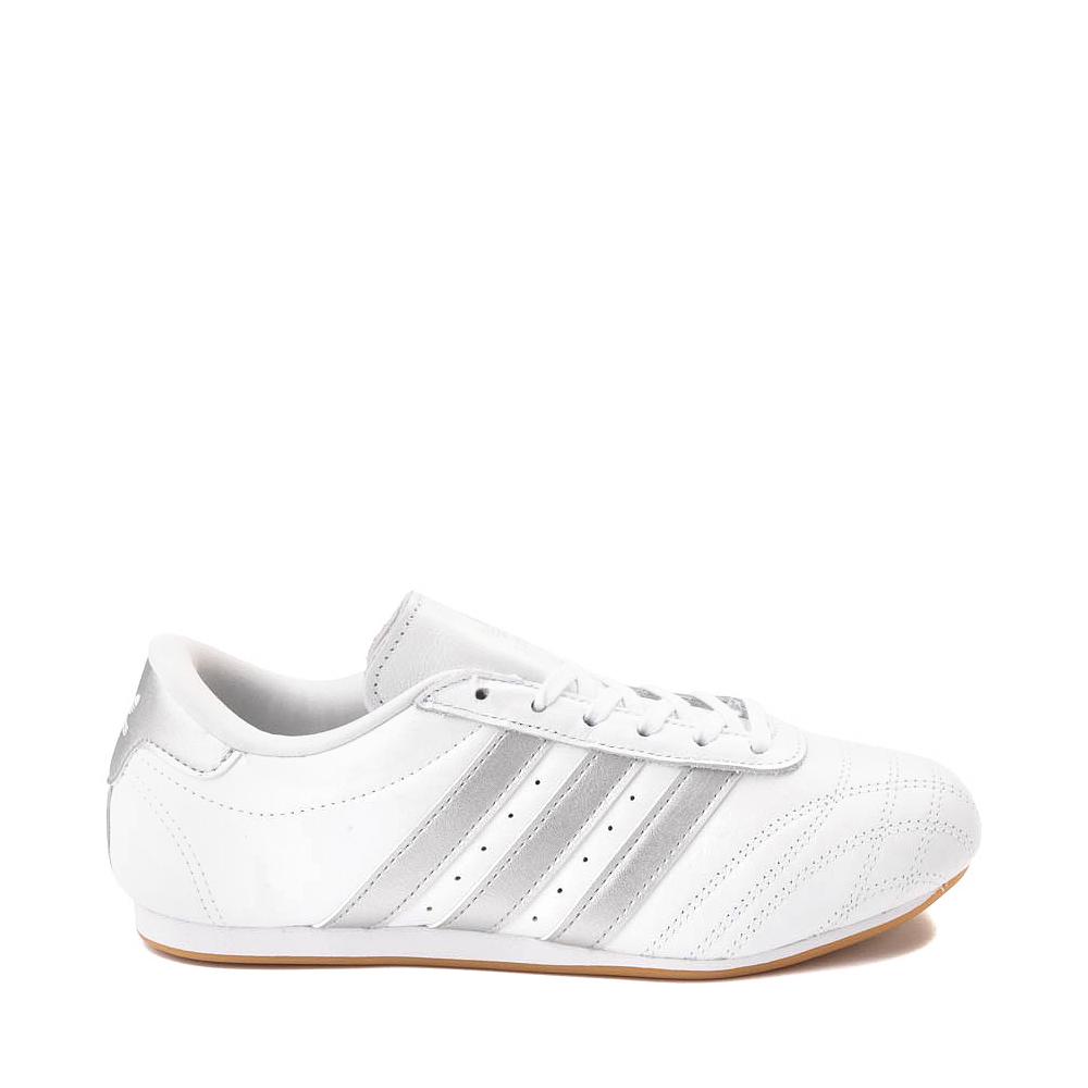 Womens adidas Taekwondo Athletic Shoe Cloud White Silver Metallic Gum