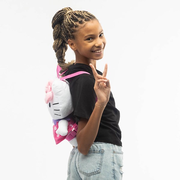 alternate view Hello Kitty® Plush Backpack - PinkALT1BKIDZ
