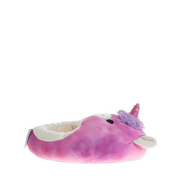 Squishmallows Lola The Unicorn Plush Slipper - Little Kid / Big Berry Purple