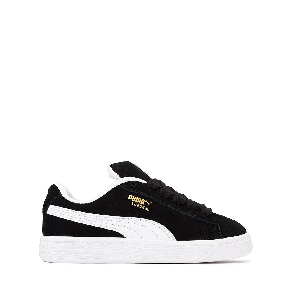 PUMA Suede XL Sneaker - Little Kid / Big Kid - PUMA Black / PUMA White
