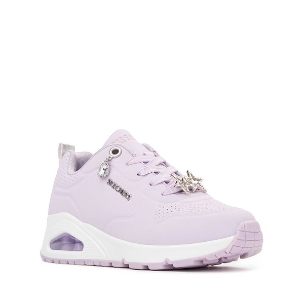 alternate view Skechers Street™ Uno Gen1: Trendy Jewels Sneaker - Little Kid / Big Kid - LavenderALT5