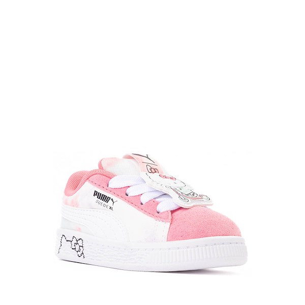 alternate view PUMA x Hello Kitty® & Friends Suede XL Athletic Shoe - Baby / Toddler - PinkALT5