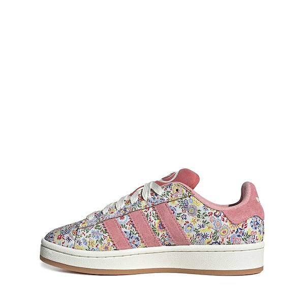 alternate view adidas x Liberty London Campus '00s Athletic Shoe - Big Kid - Pink / Multicolor / GumALT1
