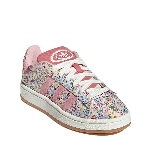 alternate view adidas x Liberty London Campus '00s Athletic Shoe - Big Kid - Pink / Multicolor / GumALT5