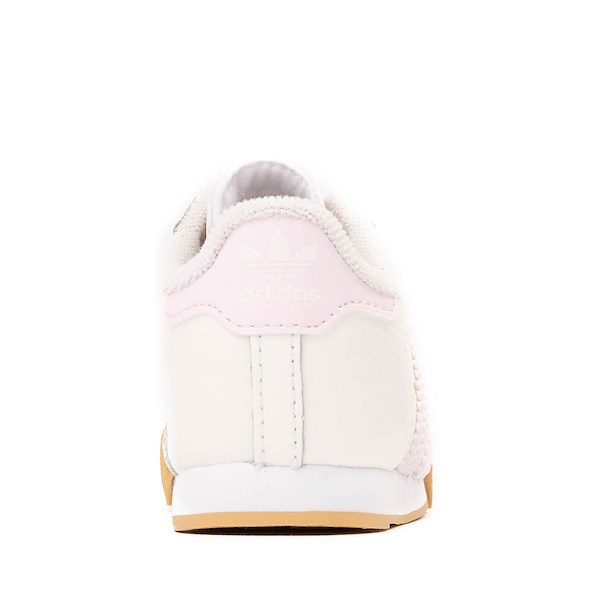 alternate view adidas Samoa Athletic Shoe - Baby / Toddler - Cloud White / Clear Pink / Gold MetallicALT4