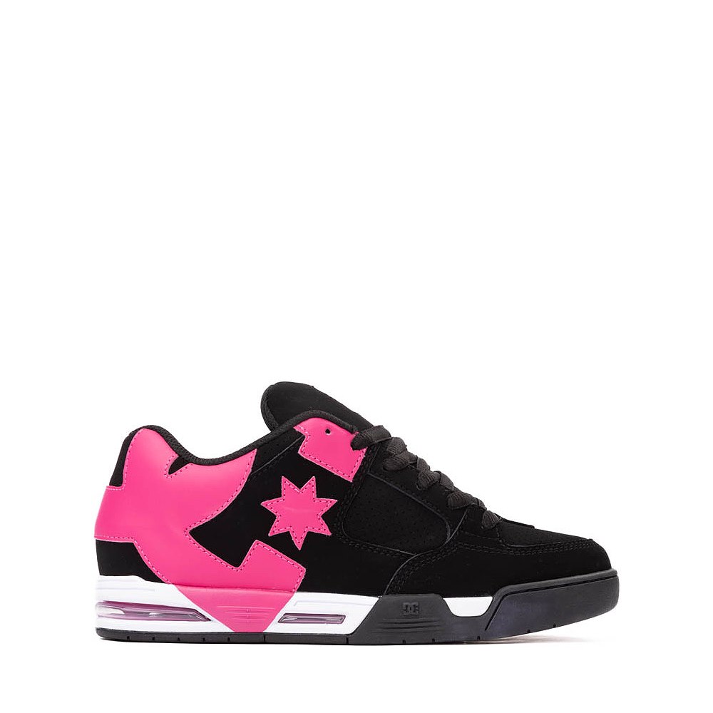 Womens DC Command Skate Shoe - Black / Hot Pink