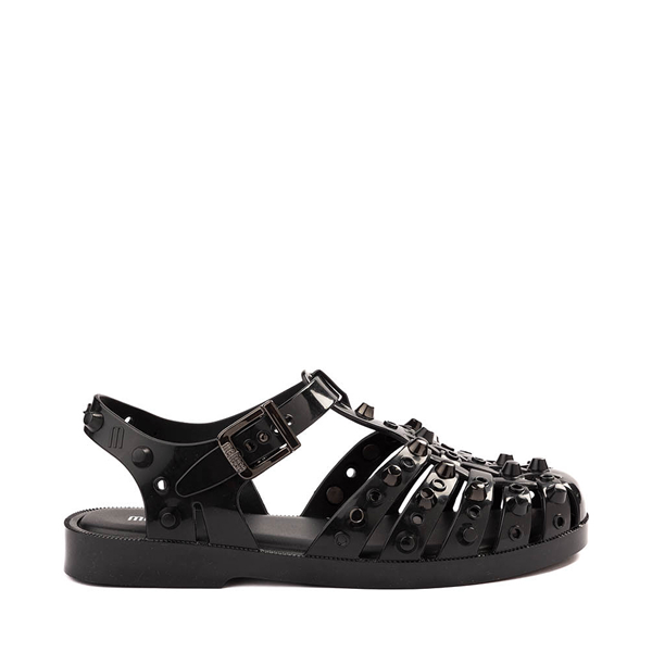 Womens Melissa Possession Studs Sandal - Black