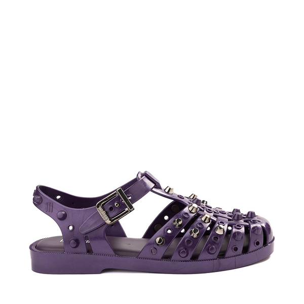 Womens Melissa Possession Studs Sandal - Purple