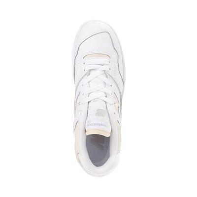 Womens New Balance 550 Athletic Shoe - White / Beige | Journeys