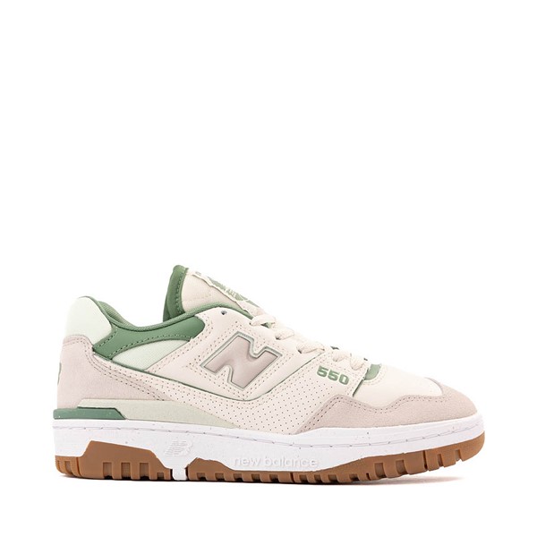 Womens New Balance 550 Athletic Shoe White Mint Green Journeys