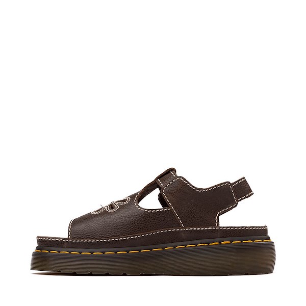 alternate view Womens Dr. Martens Dunnet Flower Sandal - Kelp BrownALT1