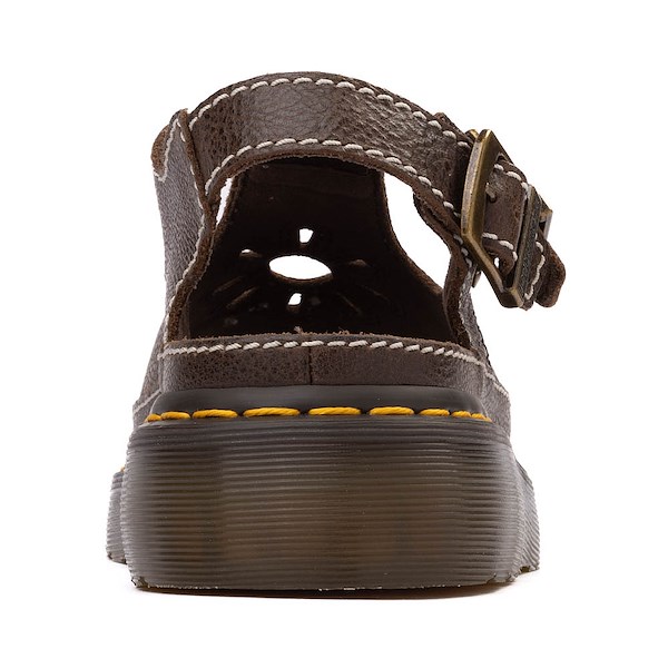 alternate view Womens Dr. Martens Dunnet Flower Sandal - Kelp BrownALT4