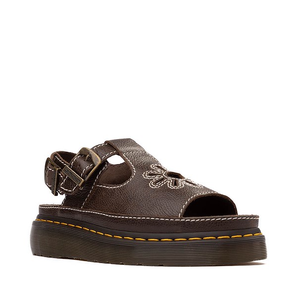 alternate view Womens Dr. Martens Dunnet Flower Sandal - Kelp BrownALT5