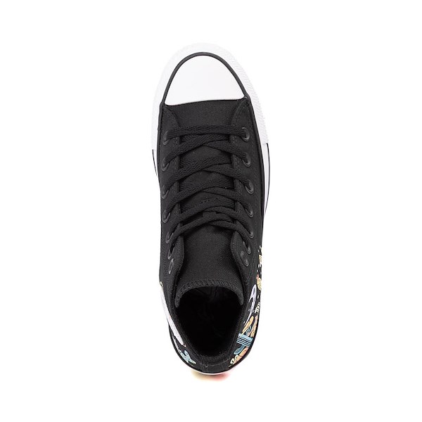 alternate view Converse Chuck Taylor All Star Neon Western High-Top Sneaker - BlackALT2