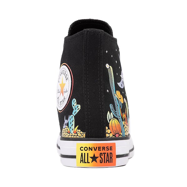 alternate view Converse Chuck Taylor All Star Neon Western High-Top Sneaker - BlackALT4