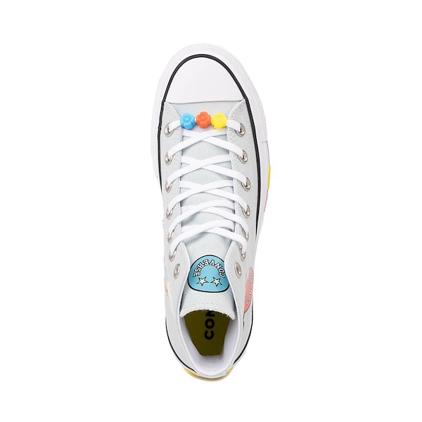 alternate view Womens Converse Chuck Taylor All Star Lift Smiley High-Top Sneaker - You Dew YouALT2